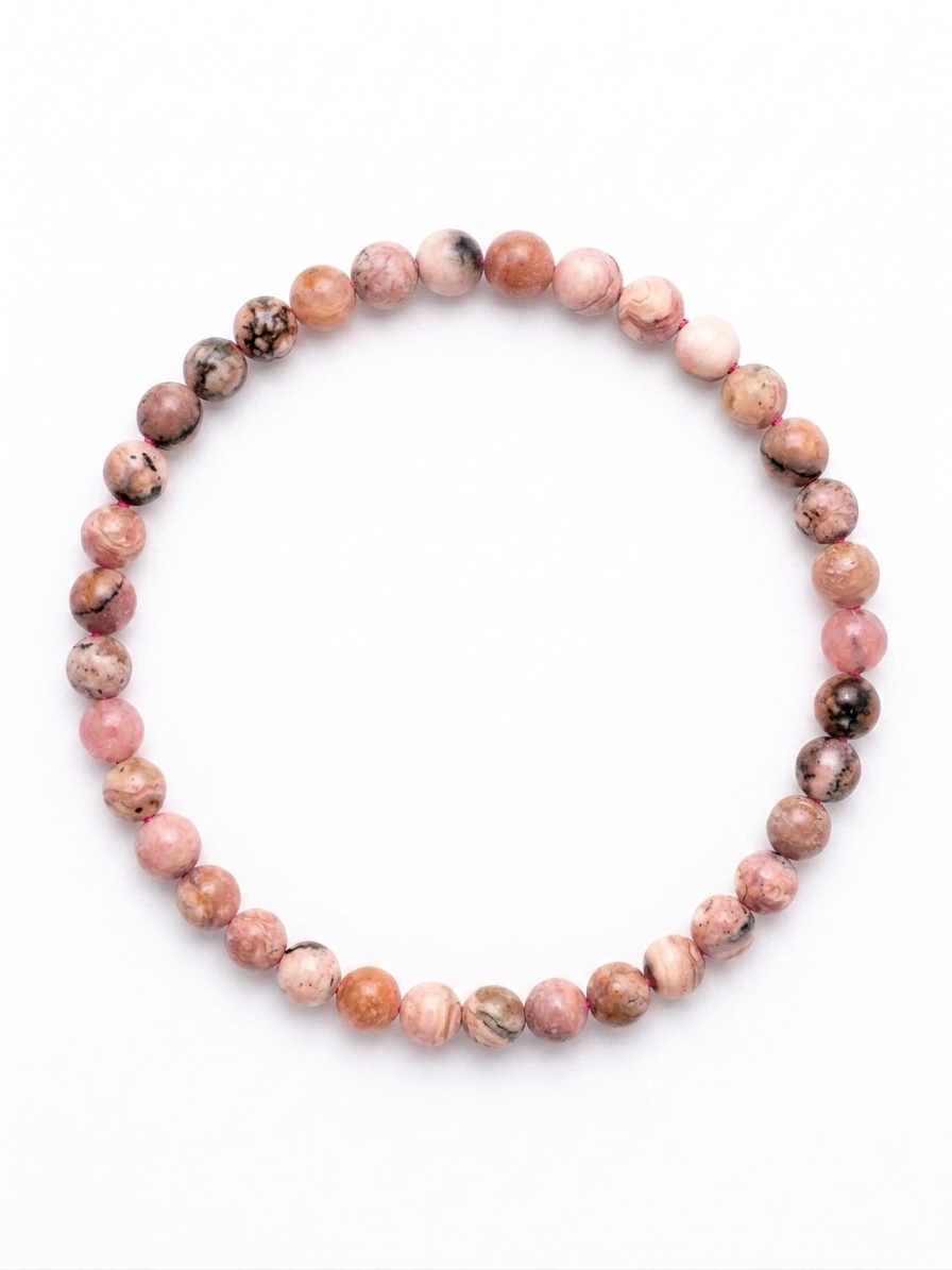 Pulsera de Rodocrosita 4mm OFERTA
