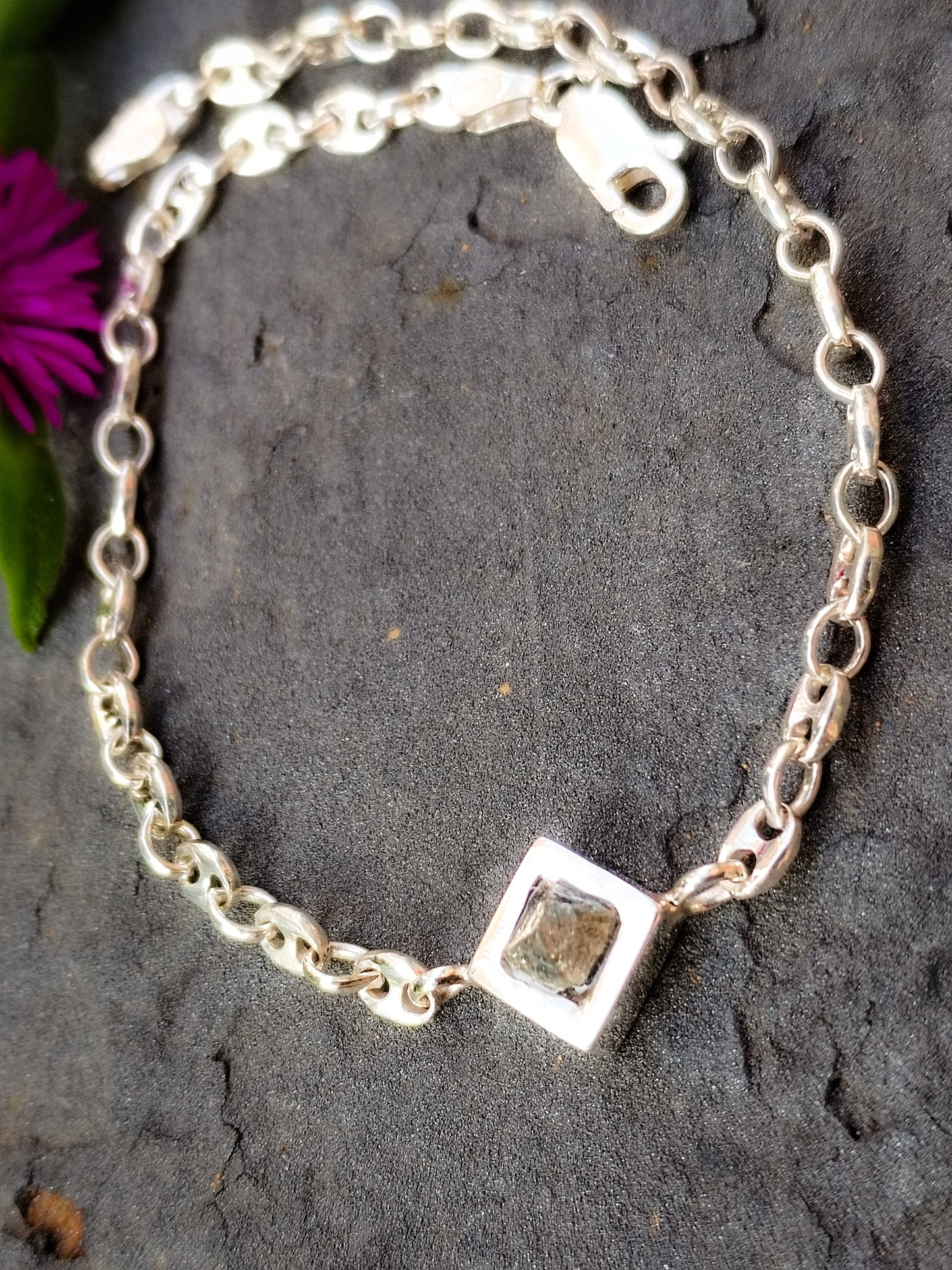 Pulsera de Diamante auténtico