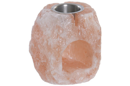 QUEMADOR SAL DEL HIMALAYA 10X10X12 CON SOPORTE MET