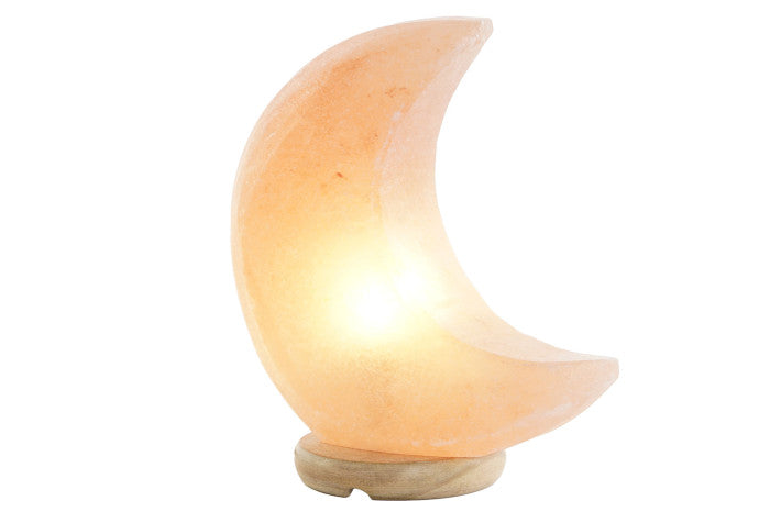 LAMPARA LUNA SOBREMESA SAL DEL HIMALAYA 20X10X23 3-4 KG