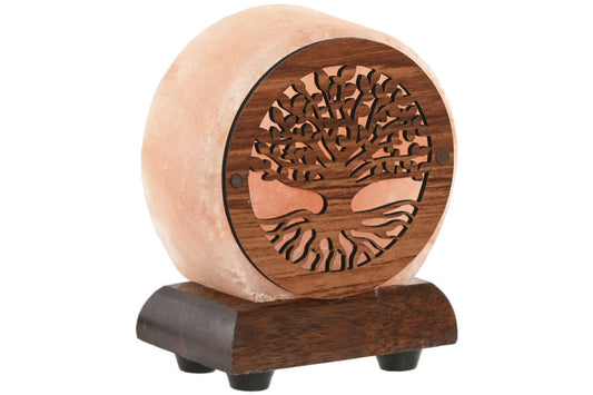 LAMPARA SOBREMESA SAL DEL HIMALAYA 8,5X5,5X10,5 ARBOL LED