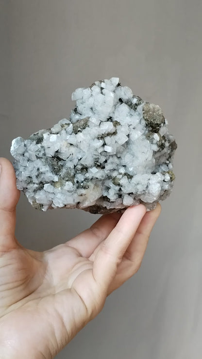 Dolomita y fluorita amarilla
