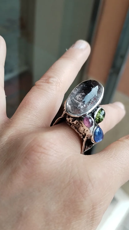 Joyería de Autor, anillo joya única