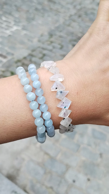 Pulsera de Piedra luna Artesanal