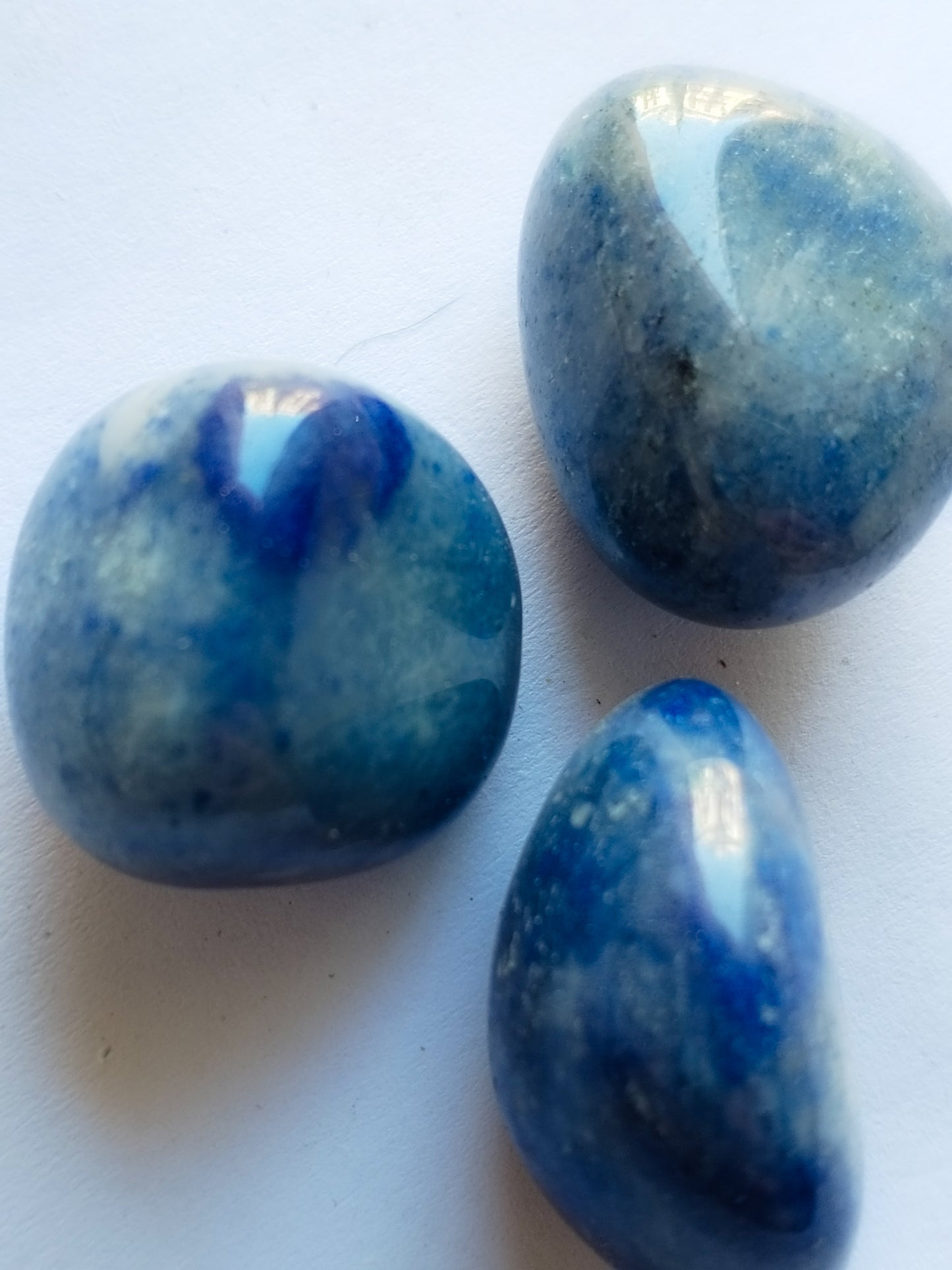 Rodado de cuarzo azul