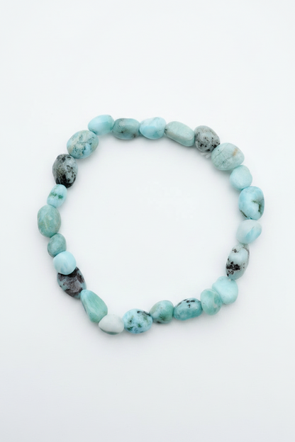 Pulsera de Larimar auténtico de Santo Domingo