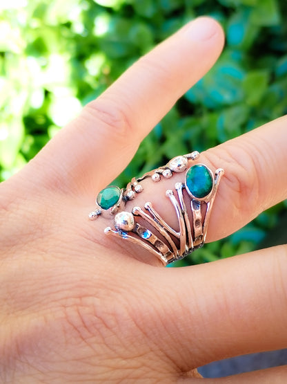 Anillo de Diseño con Minerales modelo 352149