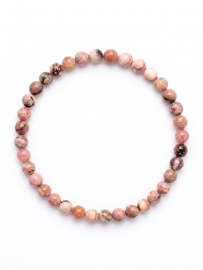 Pulsera de Rodocrosita 4mm OFERTA