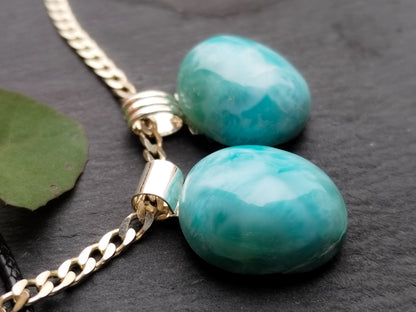 Colgante de Larimar extra
