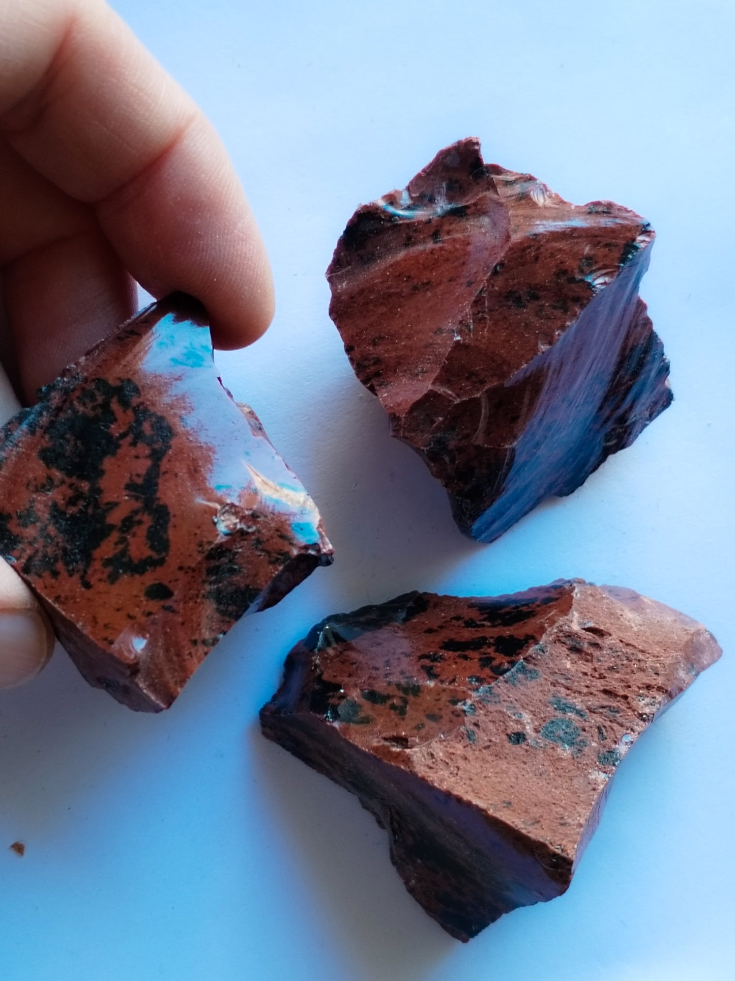 Trozo de Obsidiana Caoba el bruto