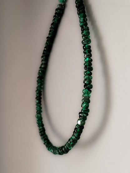 Pulsera de Esmeraldas de Zambia calidad AAA