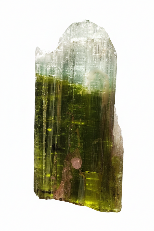 Turmalina Verde bicolor