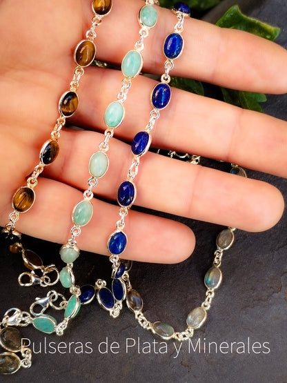 Pulseras de minerales con minerales. modelos 65266