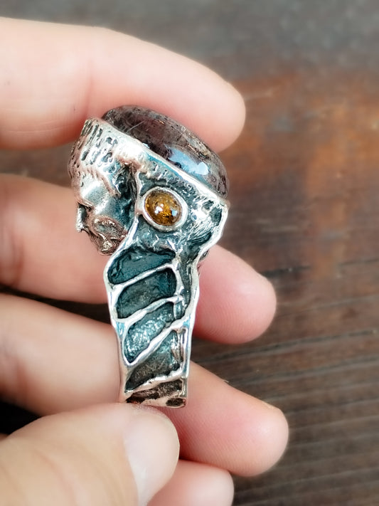 Joyería de Autor, anillo joya única