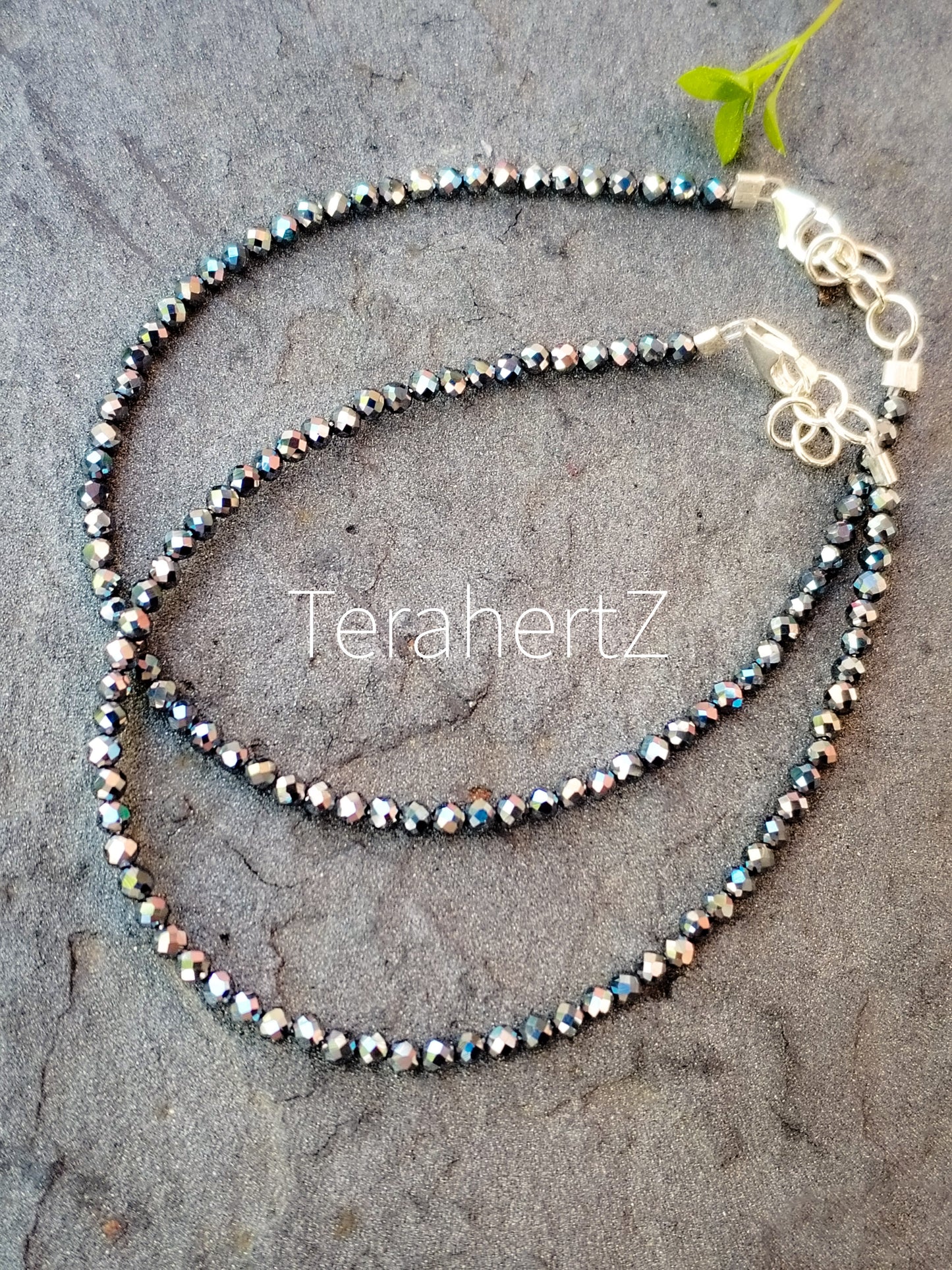 Pulsera de Teraherz y plata de ley