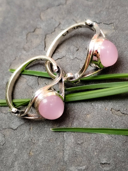 Anillos de plata de ley y minerales. Modelo 0740