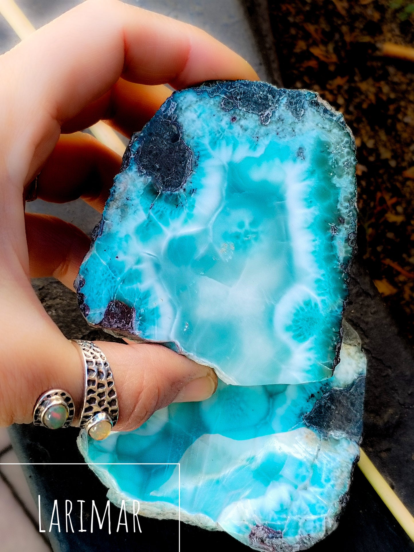 Larimar natural