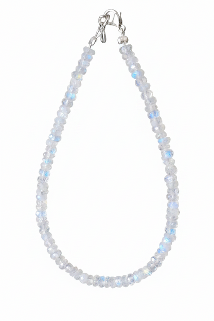 Pulsera extra de Piedra luna tallada