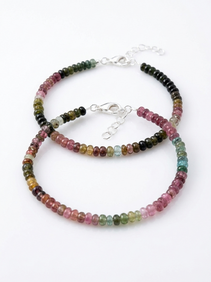 Pulsera de Turmalina de Colores calidad extra