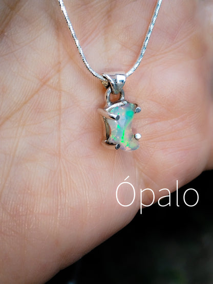 Colgante de ópalo auténtico