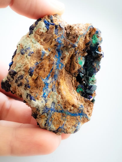 Azurita de Marruecos Cristalizada