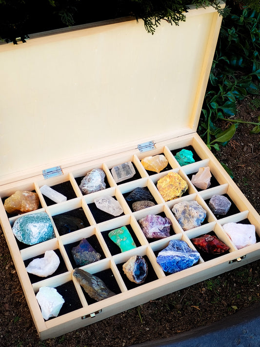 Gran colección de Minerales