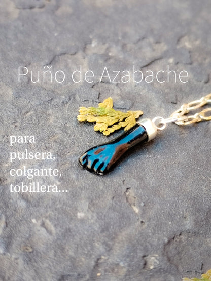 Puño de Azabache auténtico en Plata de Ley