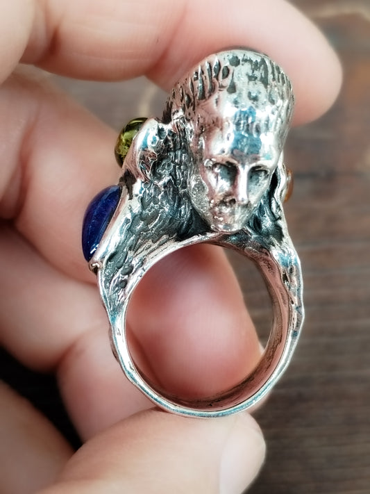 Joyería de Autor, anillo joya única