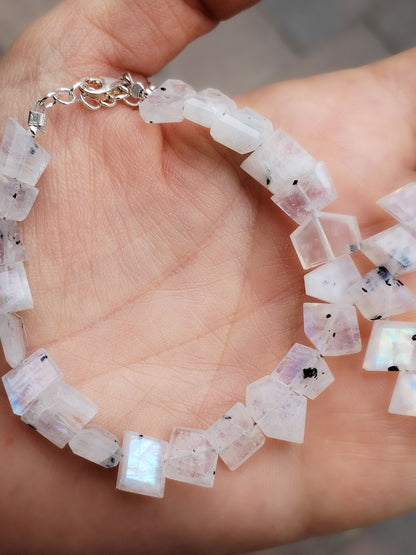 Pulsera de Piedra luna Artesanal