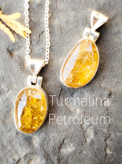 Colgante de Turmalina Amarilla
