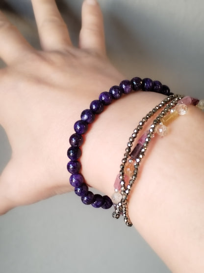 Pulsera de Charoita