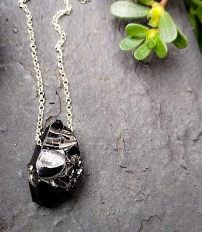 Collar de Shungit Élite en Bruto