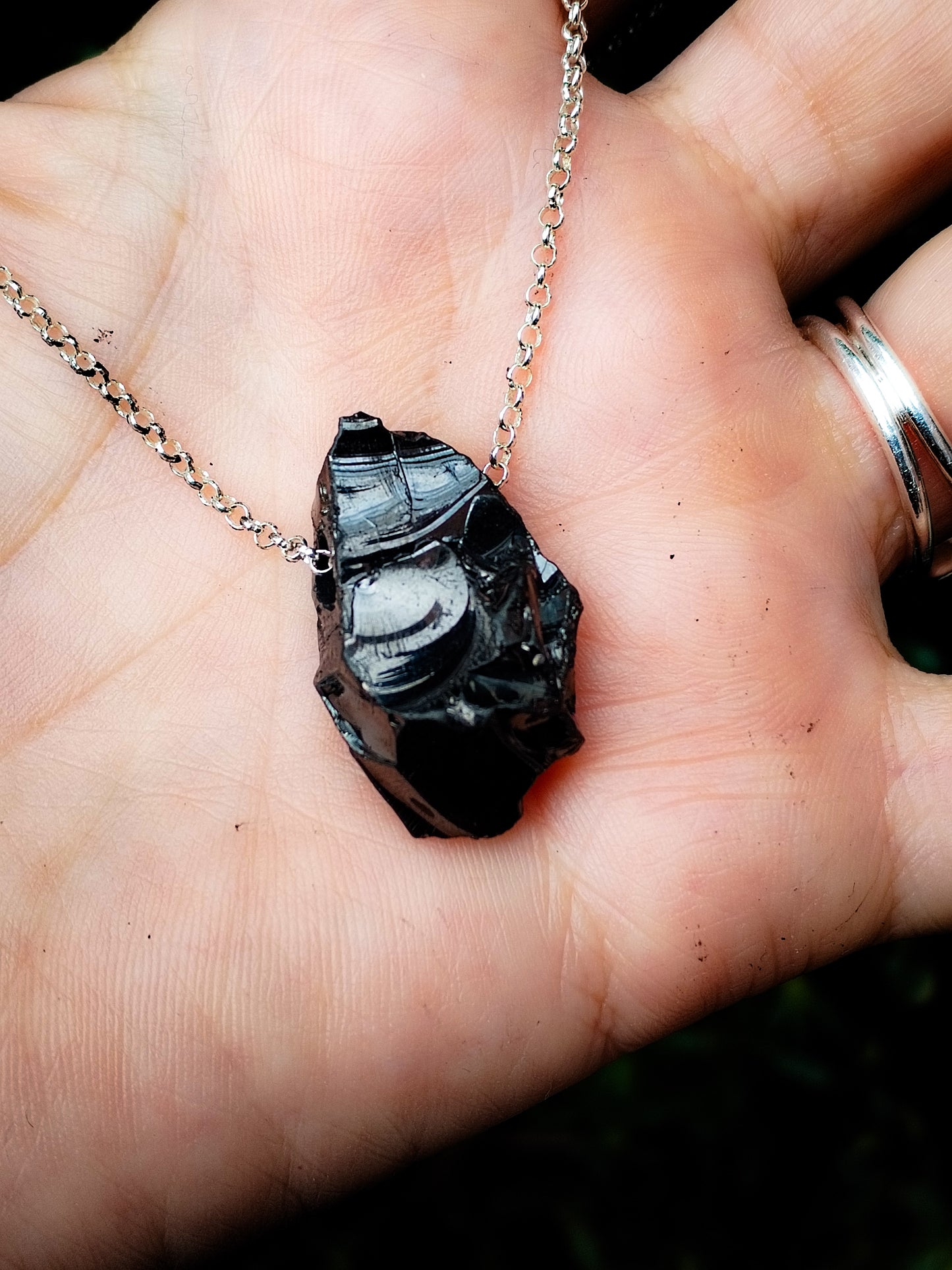 Collar de Shungit Élite en Bruto
