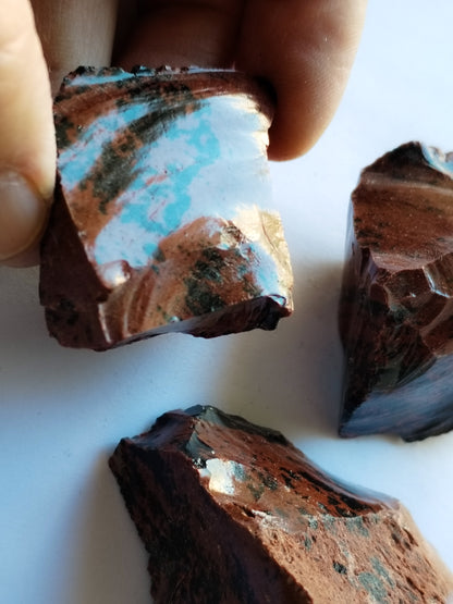 Trozo de Obsidiana Caoba el bruto