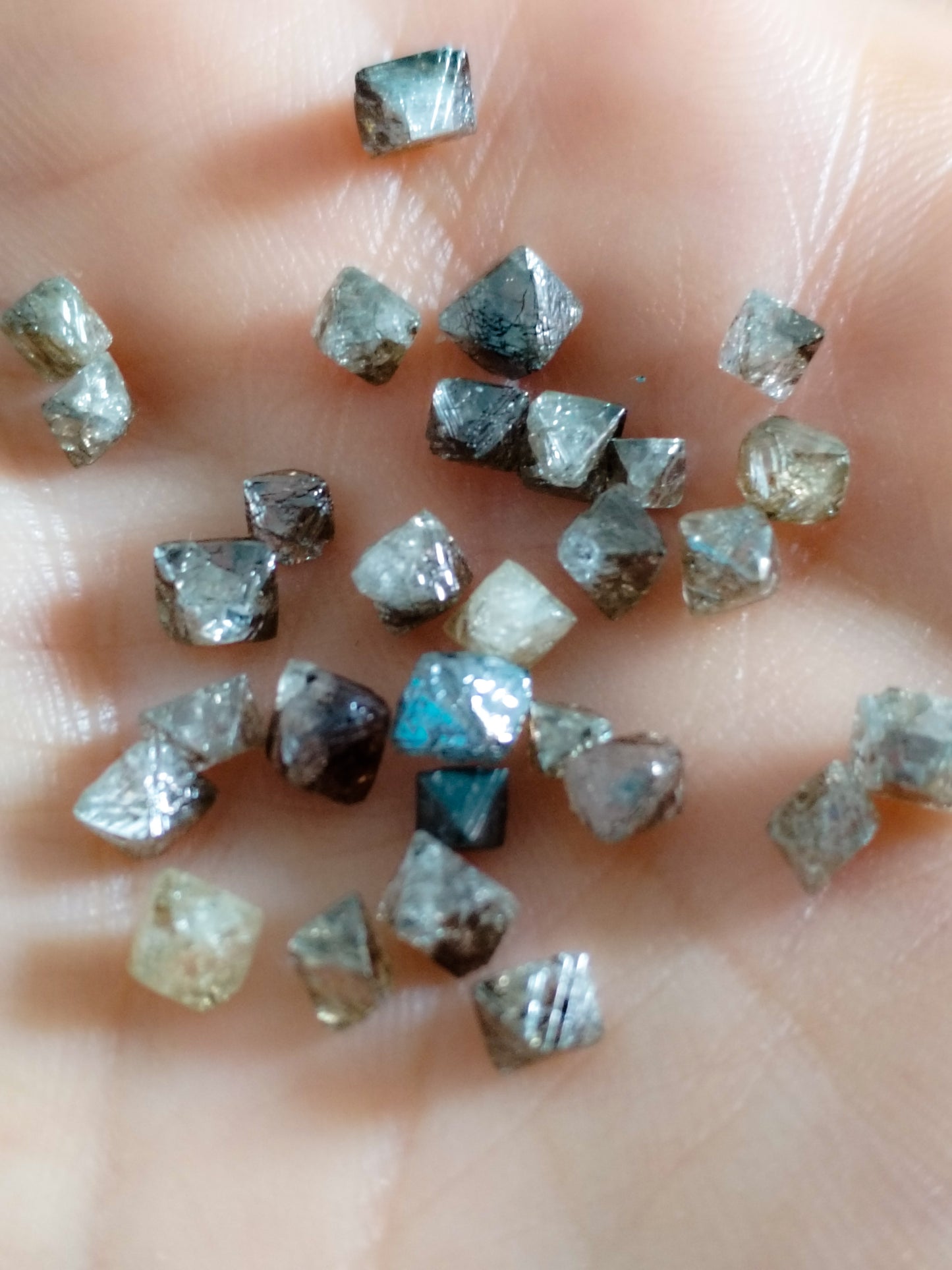 Diamante Cristalizado Auténtico con certificado