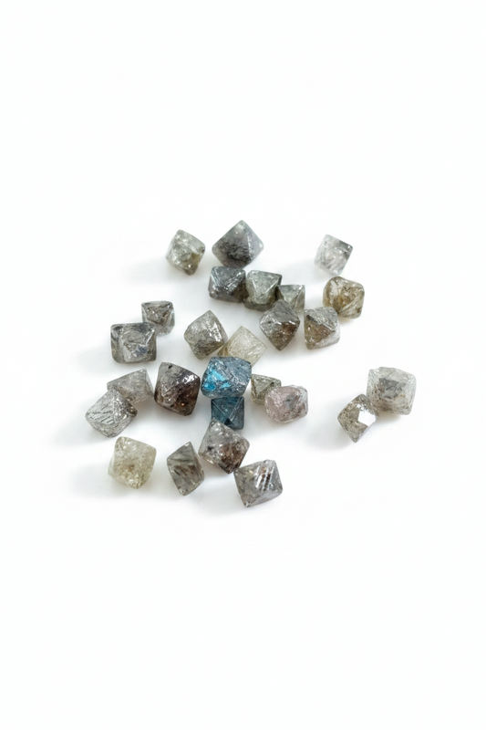 Diamante Cristalizado Auténtico con certificado