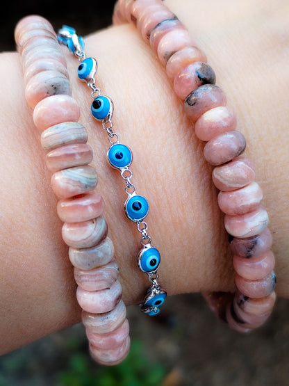 Pulsera de Rodocrosita