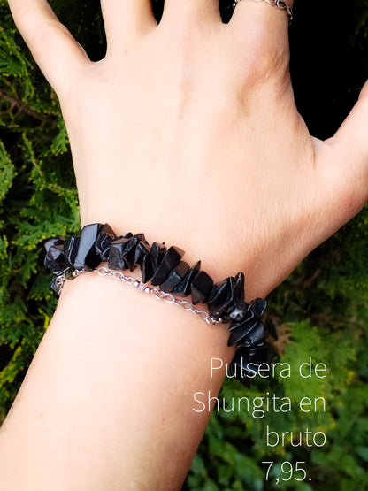 Pulsera de Shungita natural