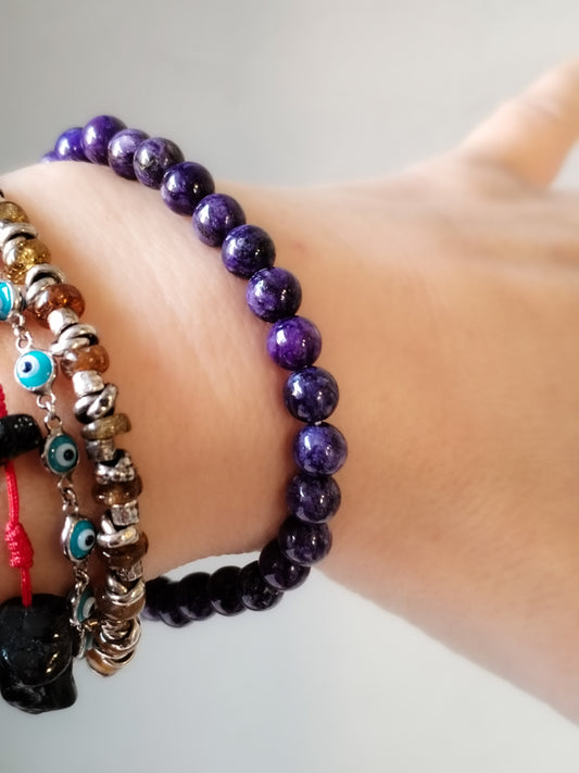 Pulsera de Charoita