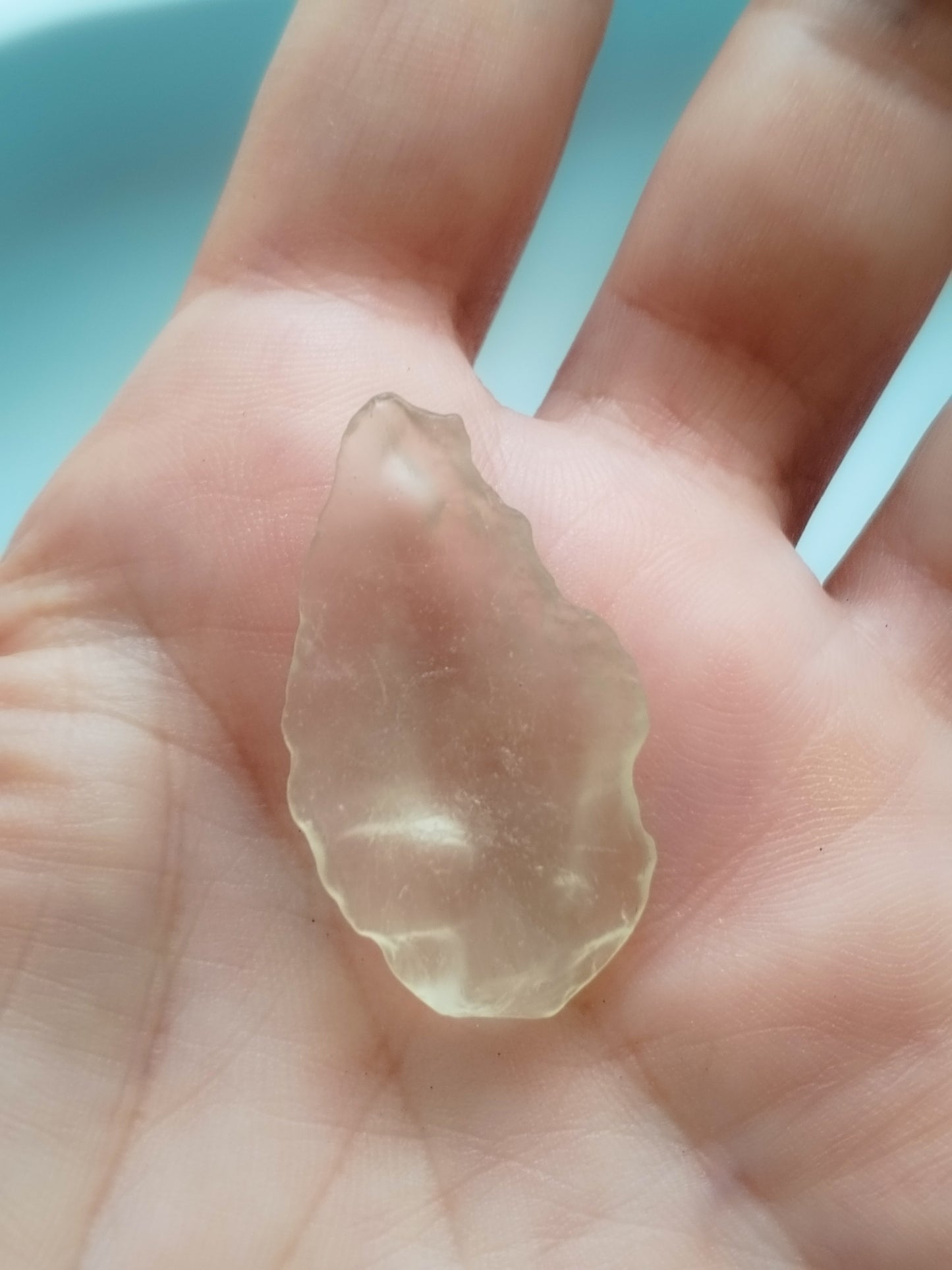 Cristal de Libia con certificado de autenticidad