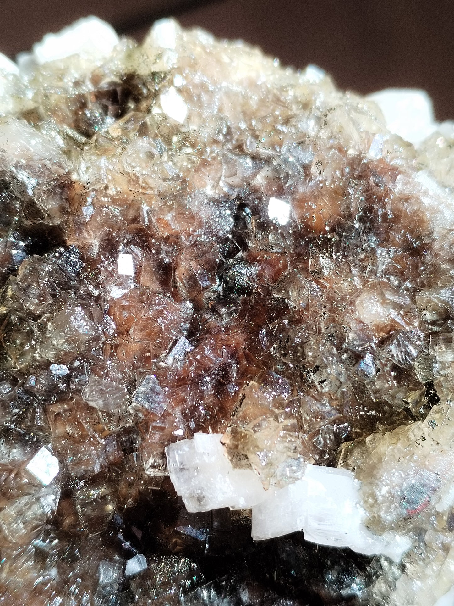 Dolomita y fluorita amarilla