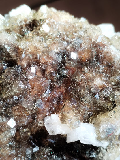 Dolomita y fluorita amarilla