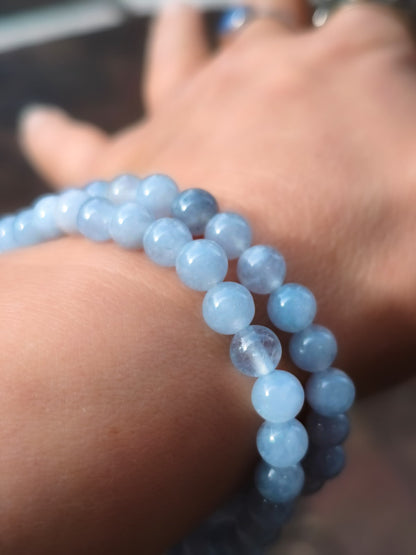 Pulsera de Aguamarina