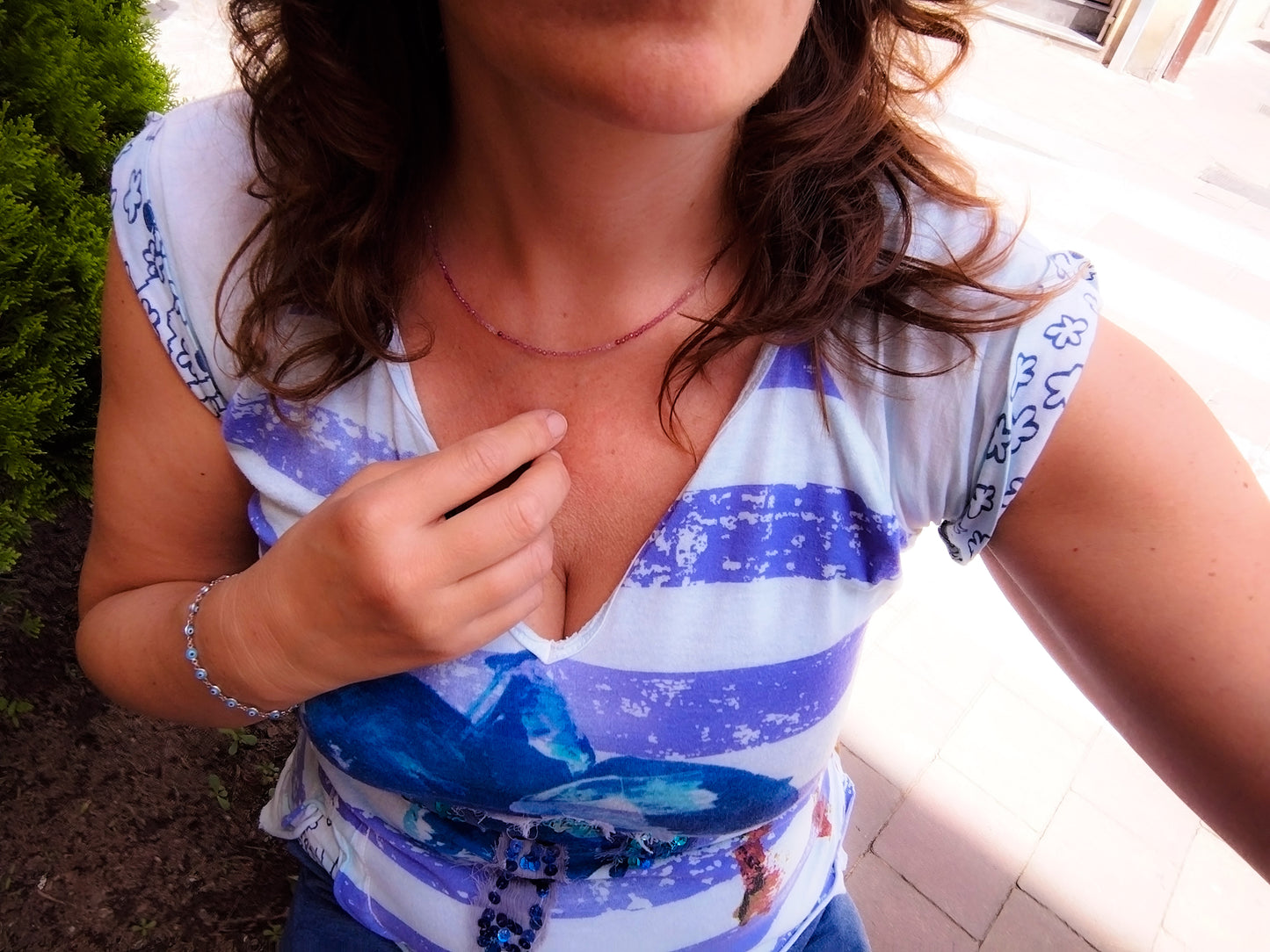 Collar de Rubelita (turmalina rosa)