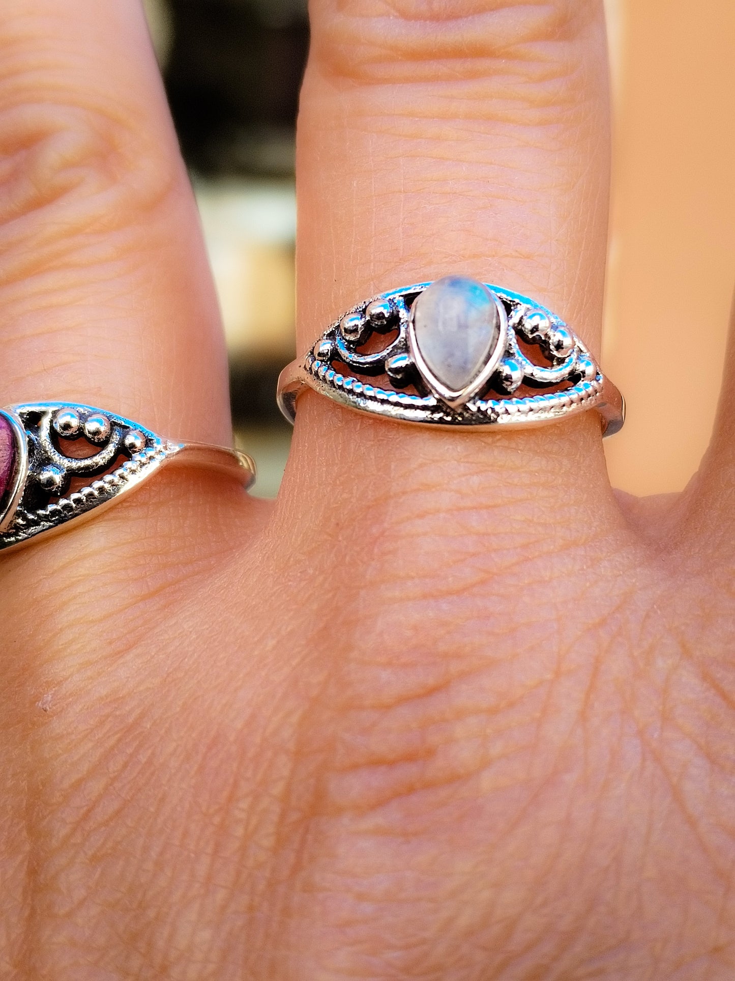 Anillo de Minerales y Plata de ley. Modelo 007932