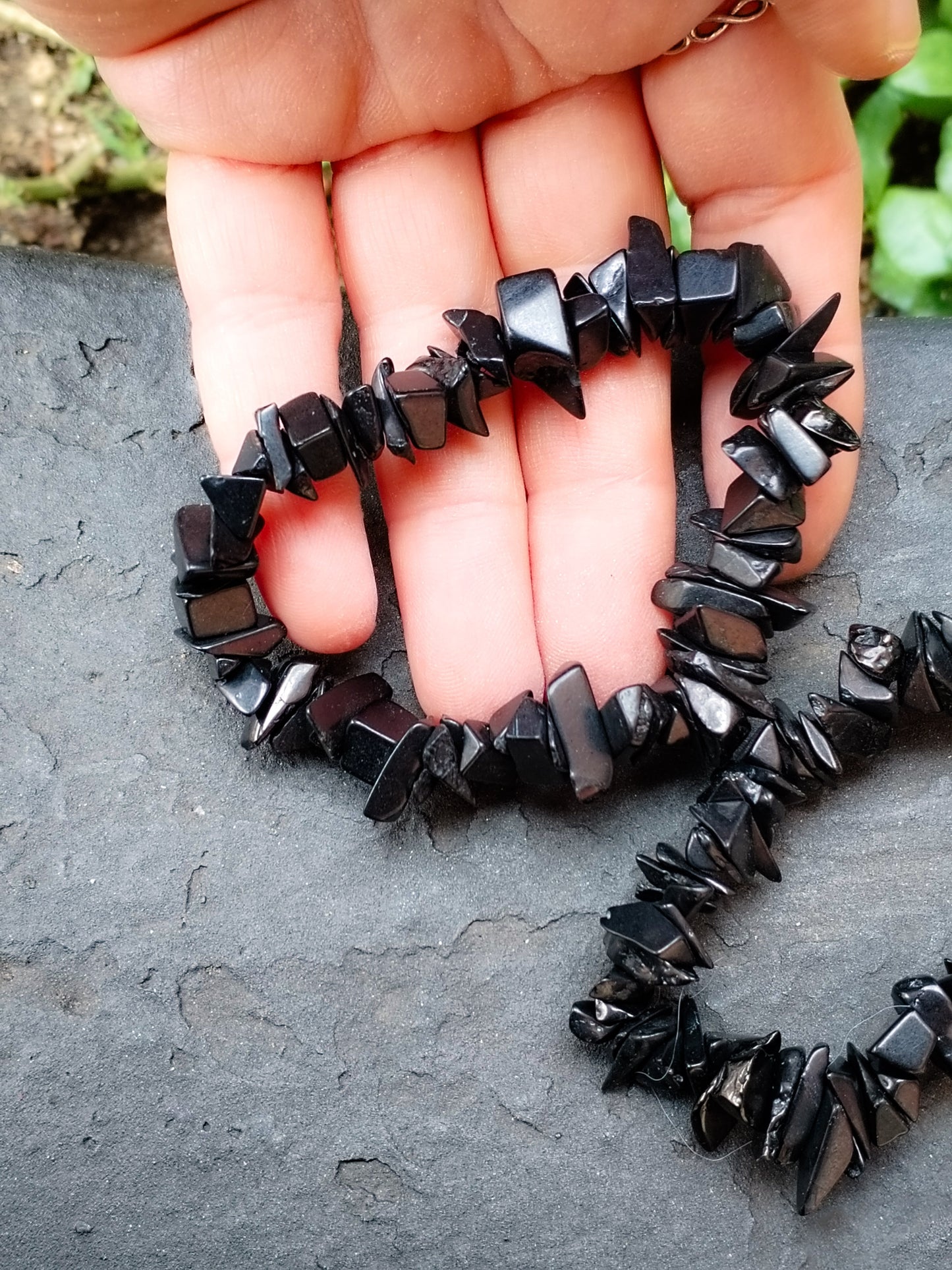 Pulsera de Shungita natural