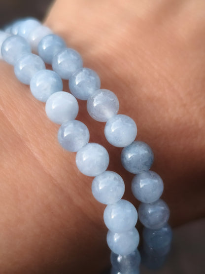 Pulsera de Aguamarina
