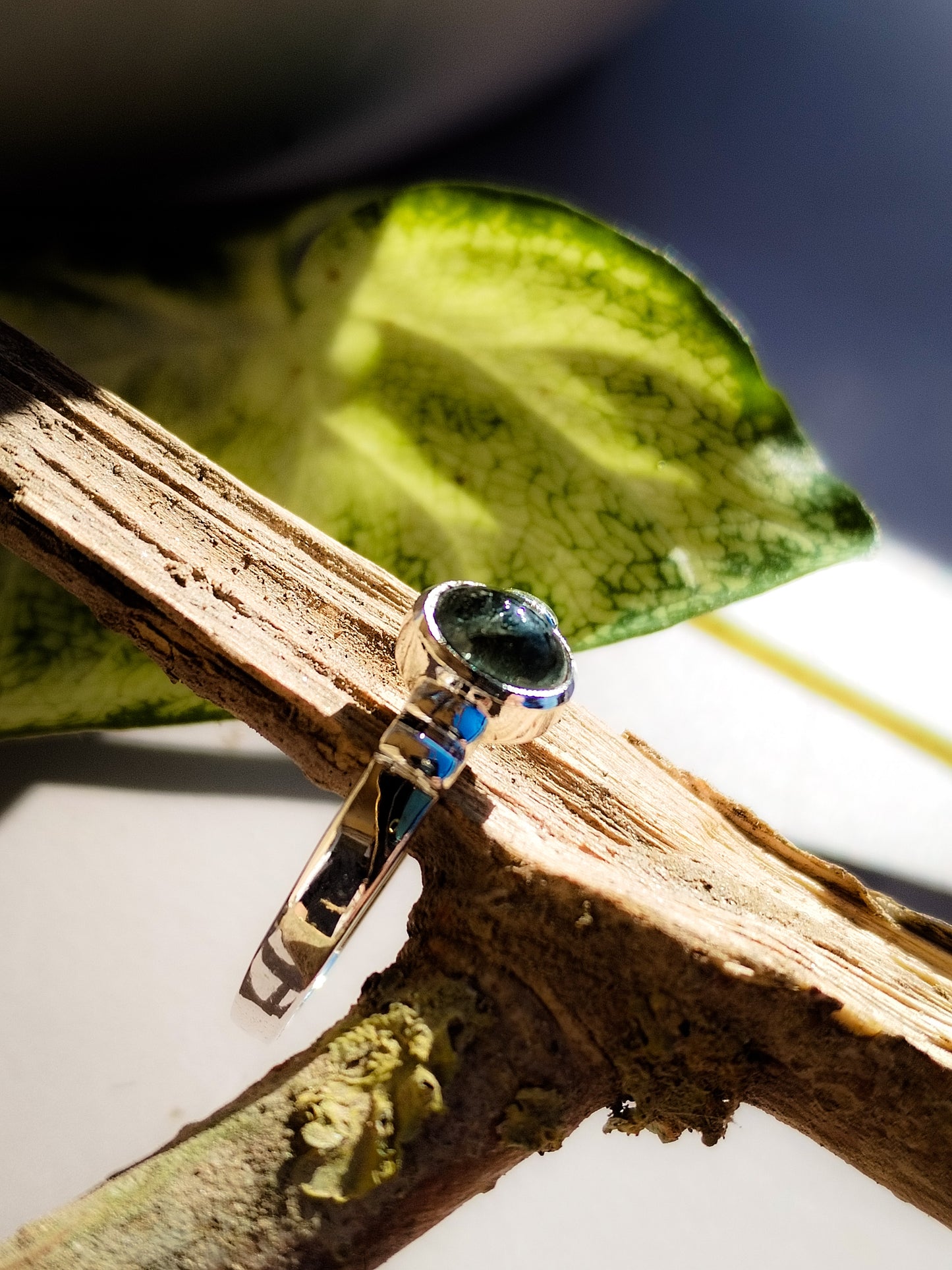 Anillo de Turmalina de Colores