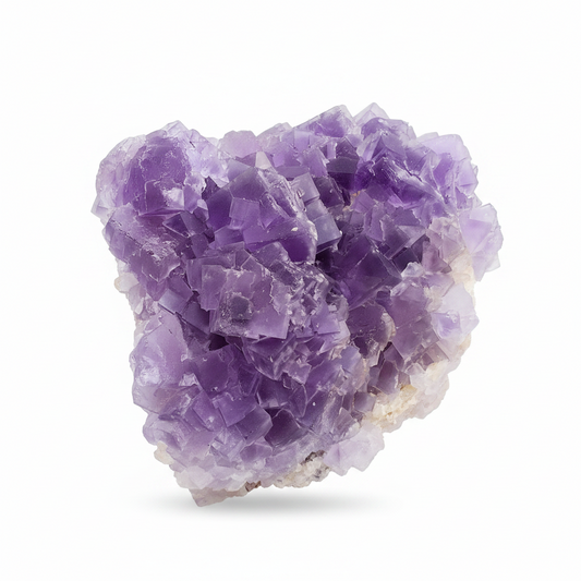 Precioso ejemplar de Fluorita Violeta