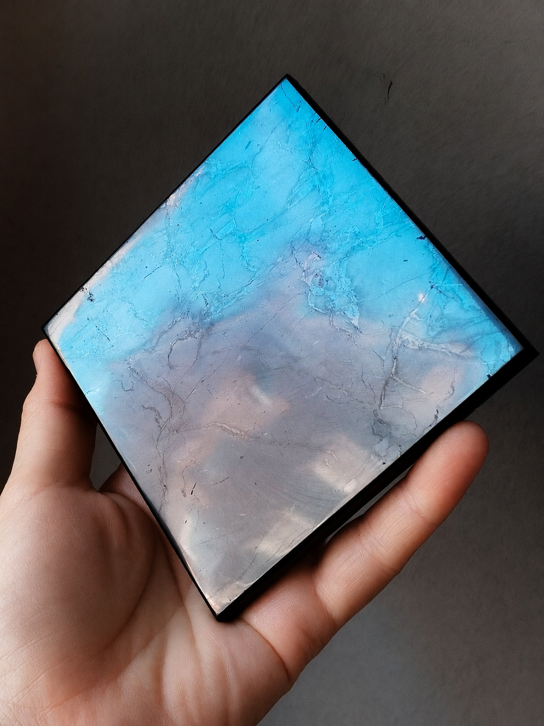 Baldosa de Shungita (10x10 cm) OFERTA 17e